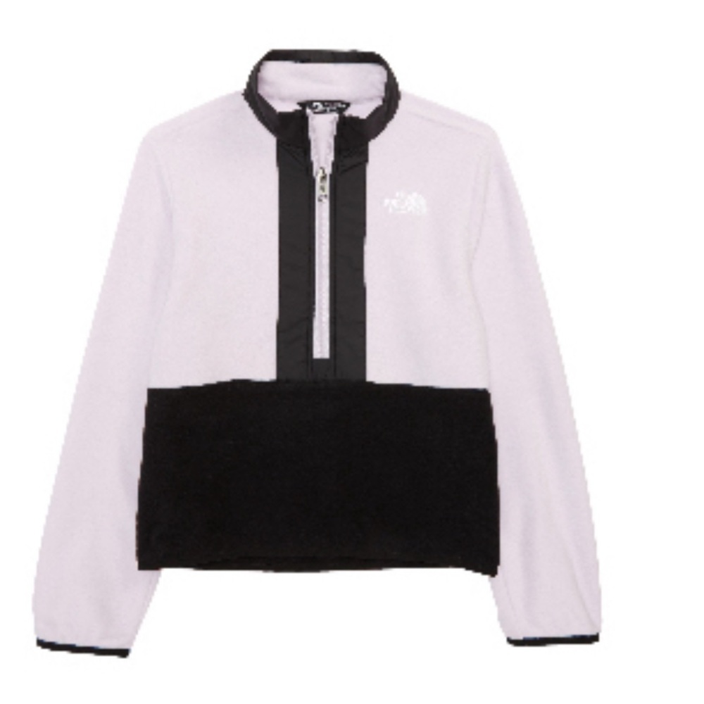 The North Face Kids Black and White Puffer Jacket